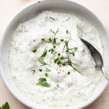 5-Minute Garlic Herb Aioli (Dairy Free)