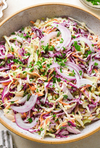 Whole30 Coleslaw {Gluten Free + Paleo + Dairy Free}-Cover image