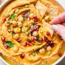 Roasted Sweet Potato and Chickpea Hummus - Dairy Free