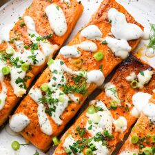 30-Minute Oven Baked Buffalo Salmon