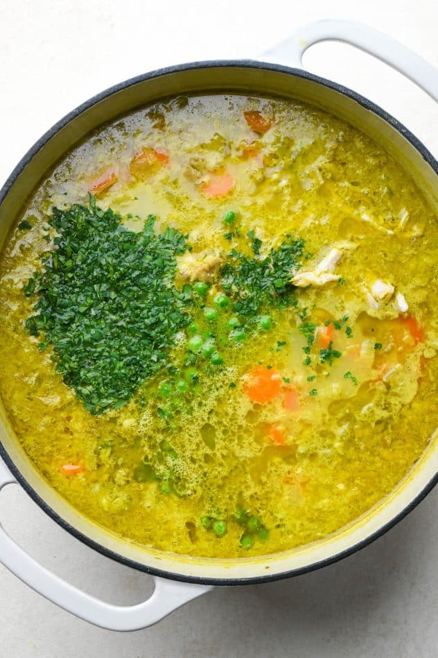 Anti Inflammatory Turmeric Chicken Soup