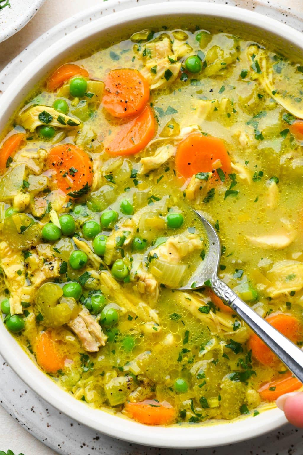 Anti Inflammatory Turmeric Chicken Soup