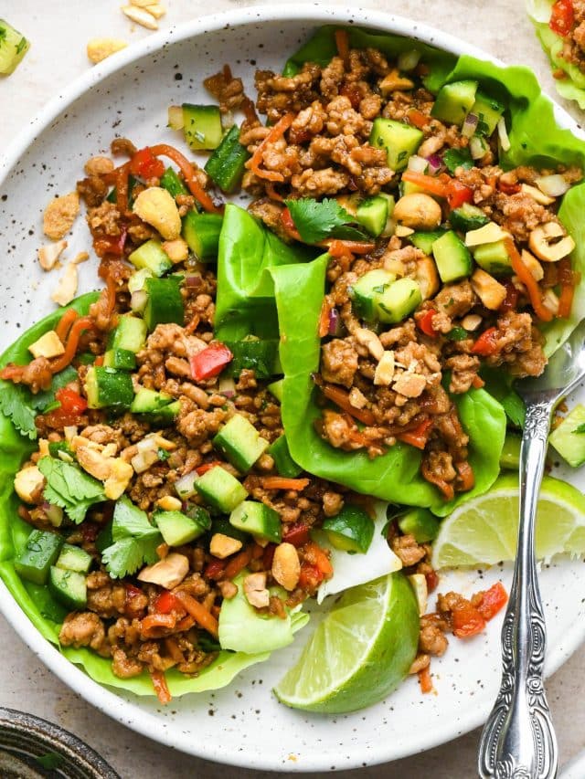 Pork Lettuce Wraps Story nyssa's kitchen