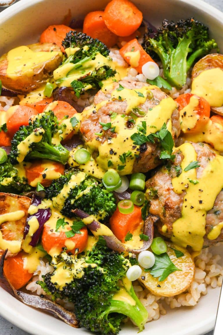 Roasted Veggie Protein Bowls Nyssa's Kitchen