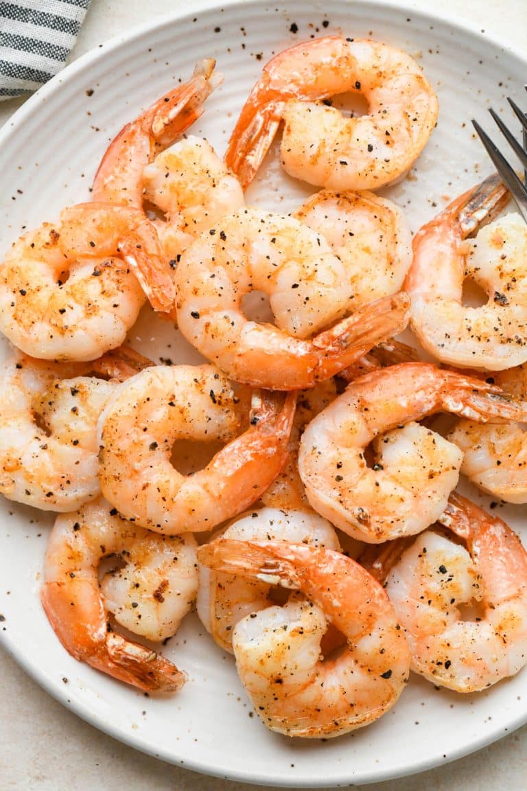 10 Minute Pan Seared Shrimp (Dairy Free)
