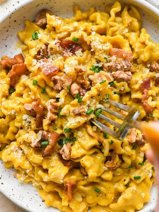 Dairy Free Butternut Squash Pasta Recipe Story